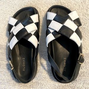 Alphas Checkered Sandals